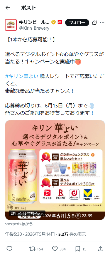 SP表示のXポスト
